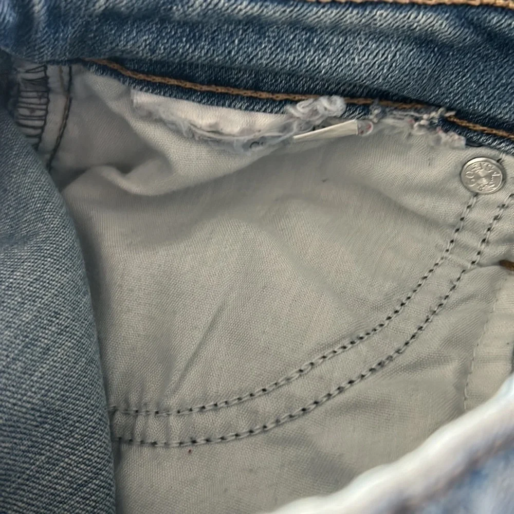 levis 721 high rise skinny jeans size 26 distressed